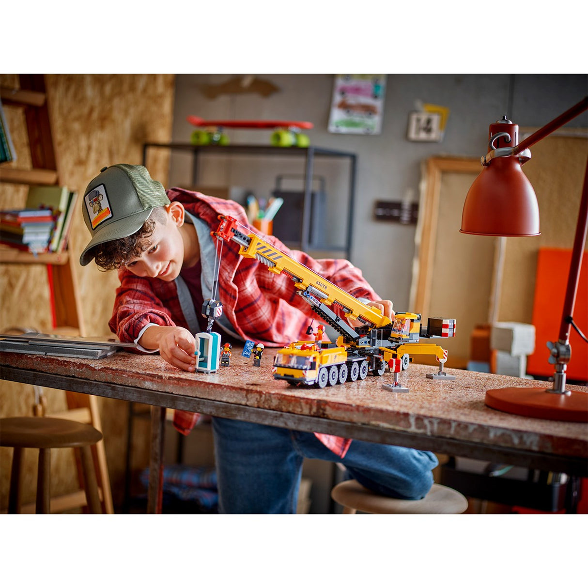 LEGO® City Gul mobil byggkran