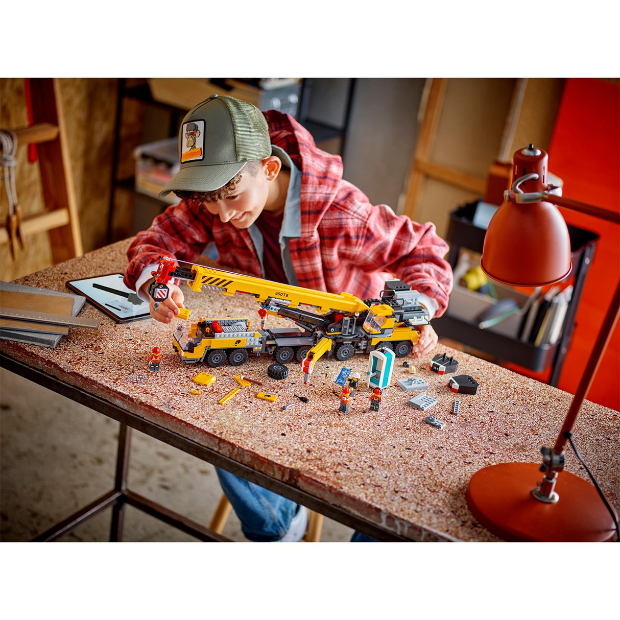 LEGO® City Gul mobil byggkran