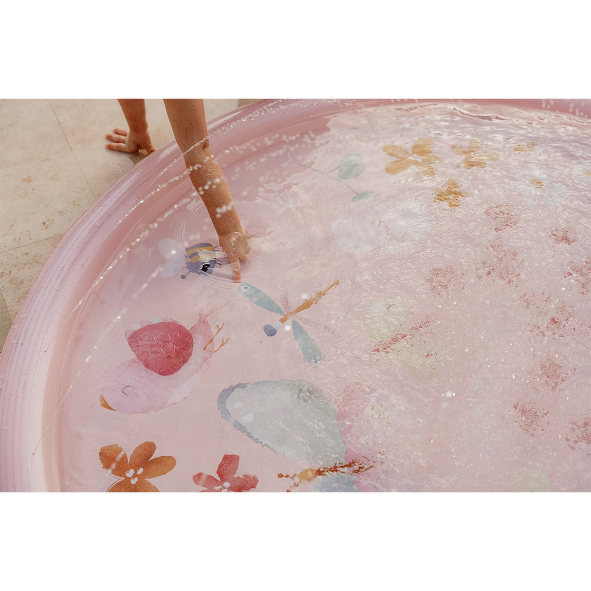 Little Dutch Sprinklermatta Lekmatta Flowers 150 cm