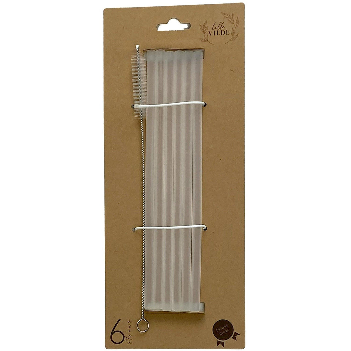 By Lille Vilde Ice Silicone Strån 6pcs