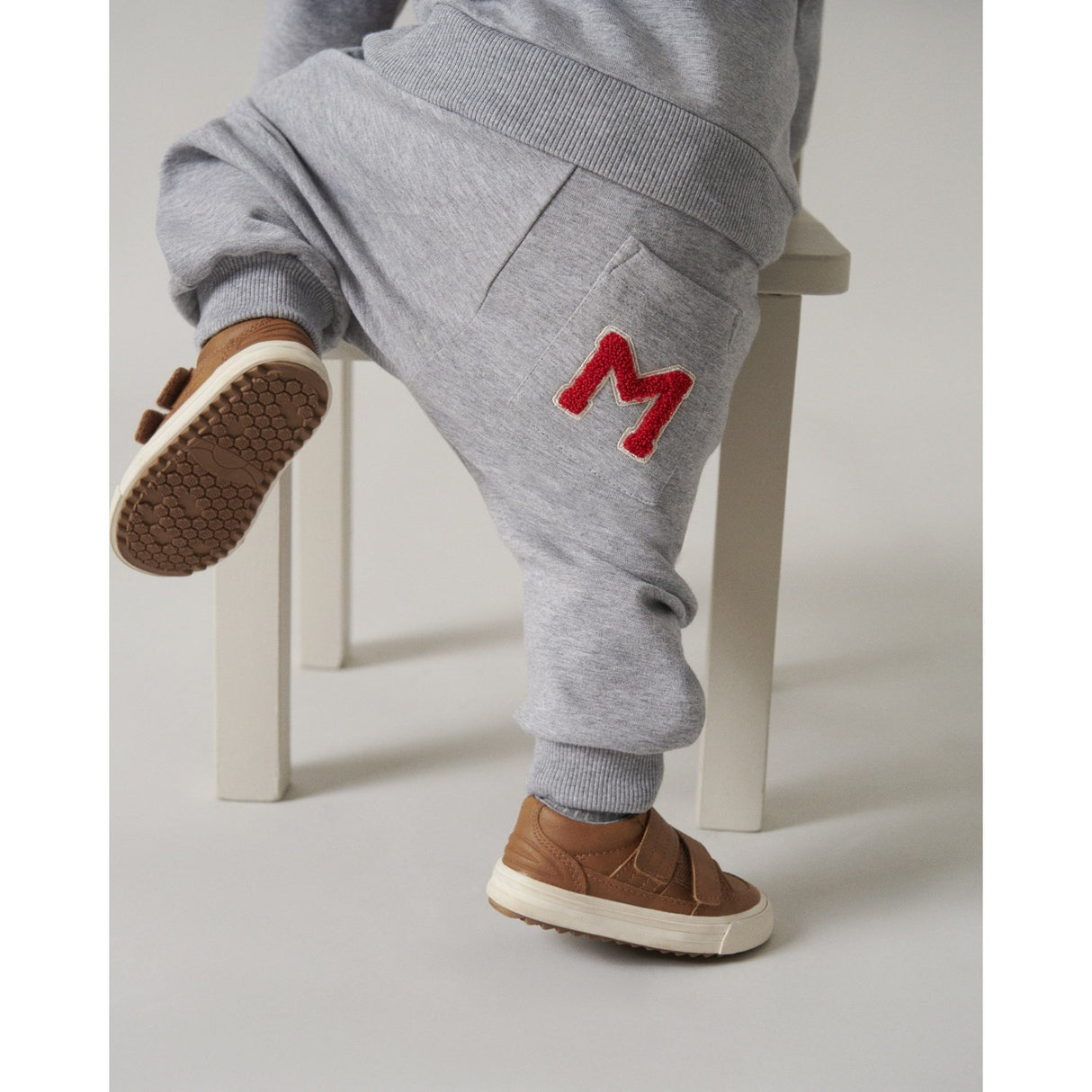 MarMar Double Jersey Red Logo Pelon B Sweatpants