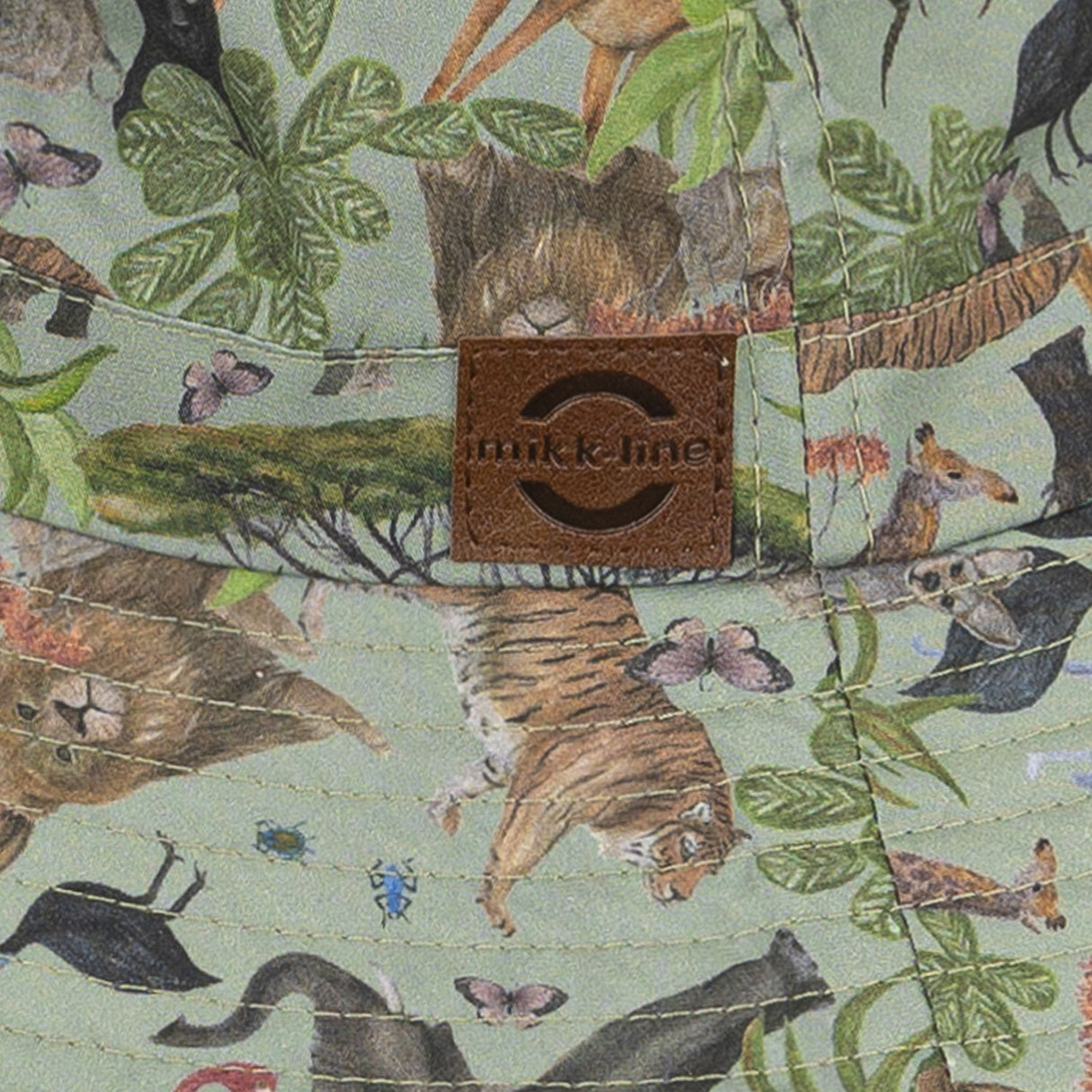 Mikk-Line Sommer Bobbare Hatt AOP Desert Sage