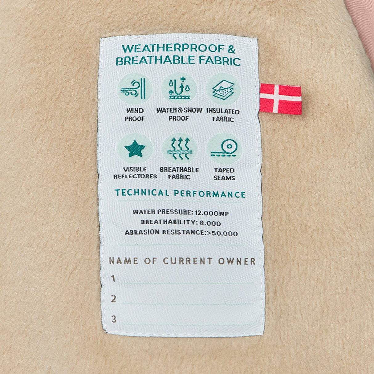 Mini A ture Adobe rose Wisti Fleece Flygdräkt