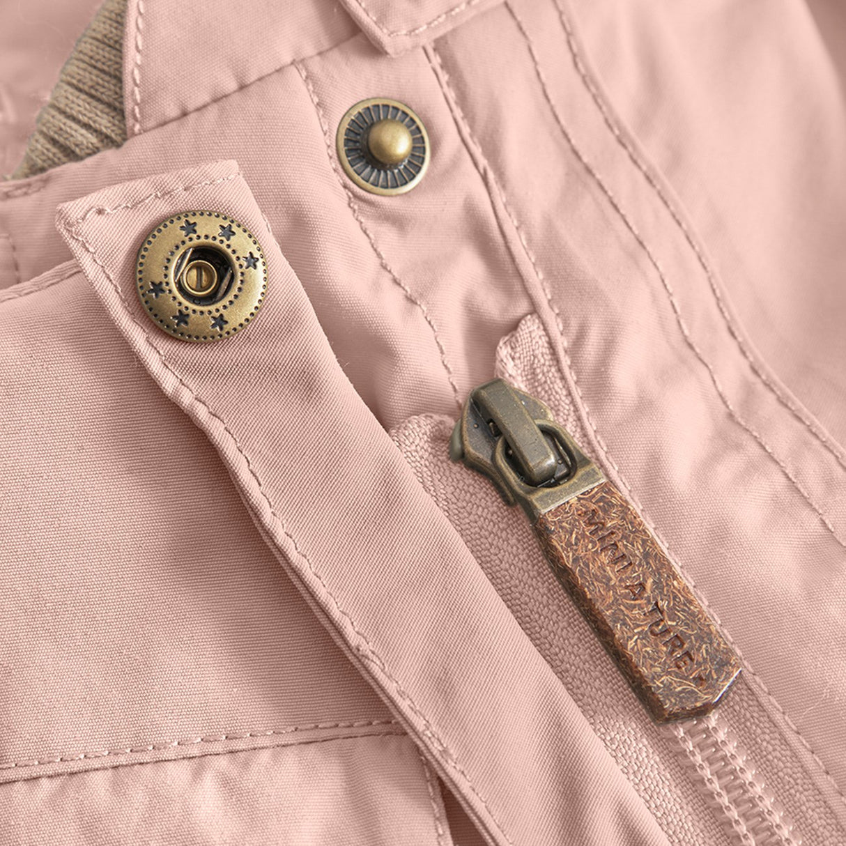 Mini A ture Adobe rose Wisti Fleece Flygdräkt