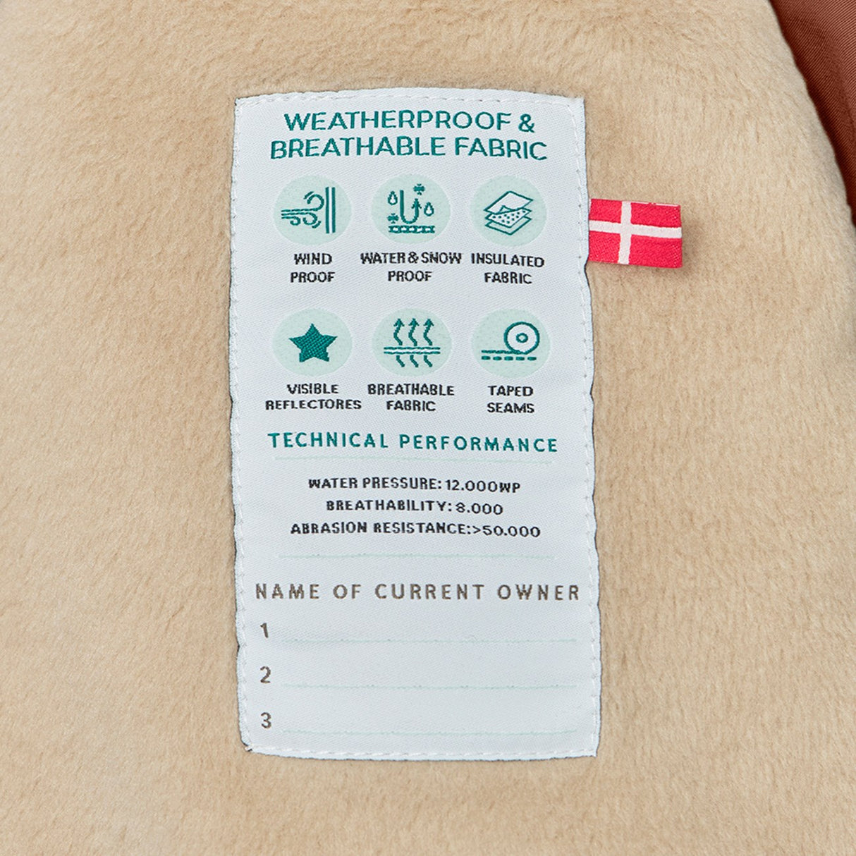 Mini A ture Rootbeer brown Wisti Fleece Flygdräkt