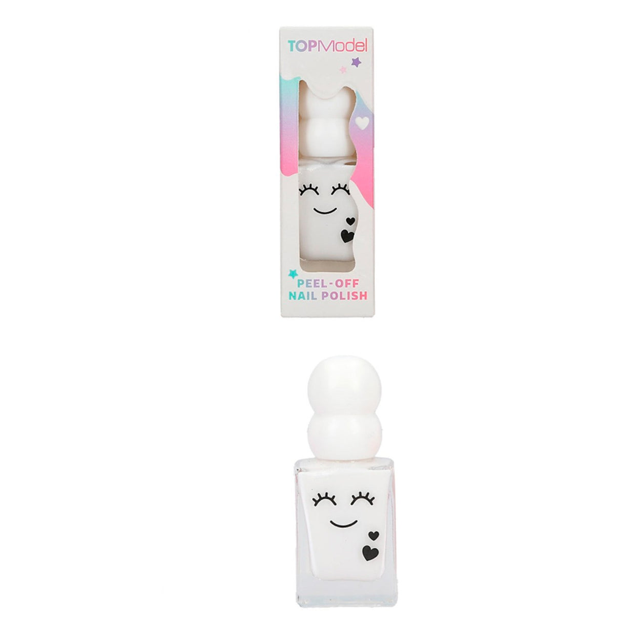 TOPModel Vattenbaserat Nagellack BEAUTY and ME Transparent Glitter