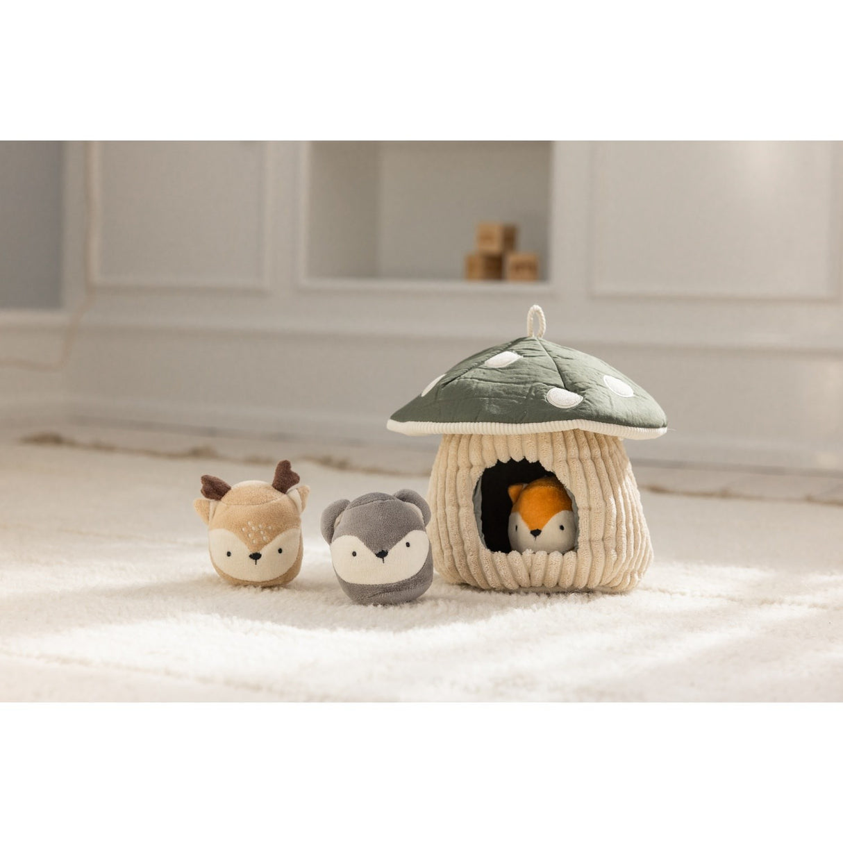 Sebra Mushroom Activity Leksak Hide & Seek