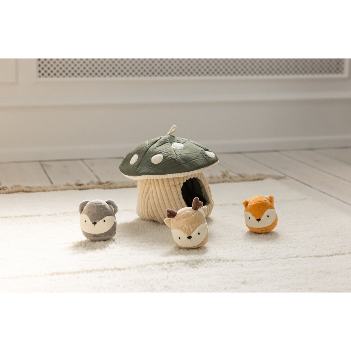 Sebra Mushroom Activity Leksak Hide & Seek