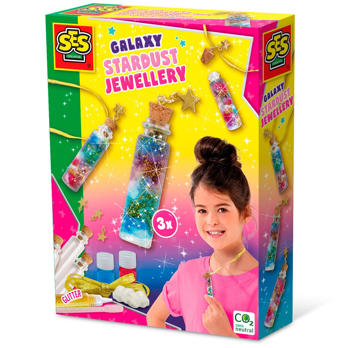 SES Creative Galaxy Stardust Smycken Set