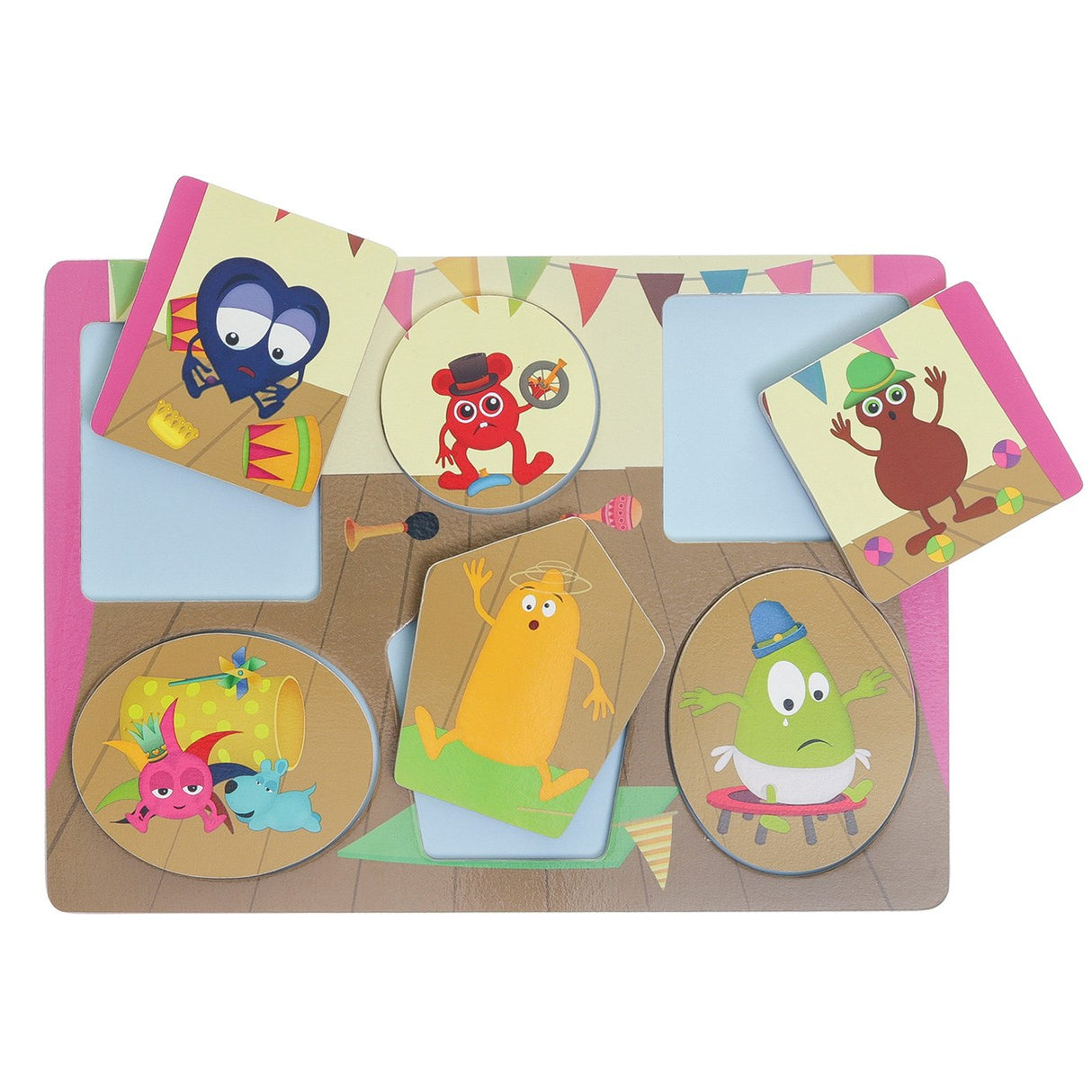 Teddykompaniet Babblarna - Pussel, Følelser