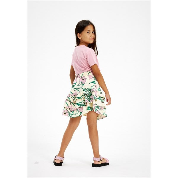 The New White Swan Campanula Flower AOP Kylie Kjol