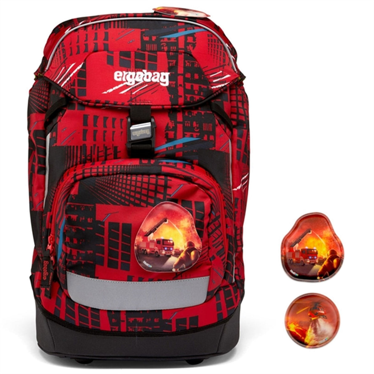 Ergobag Skolväska Prime FireBear