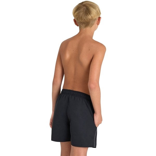 Arena Badeshorts Solid R Black-White