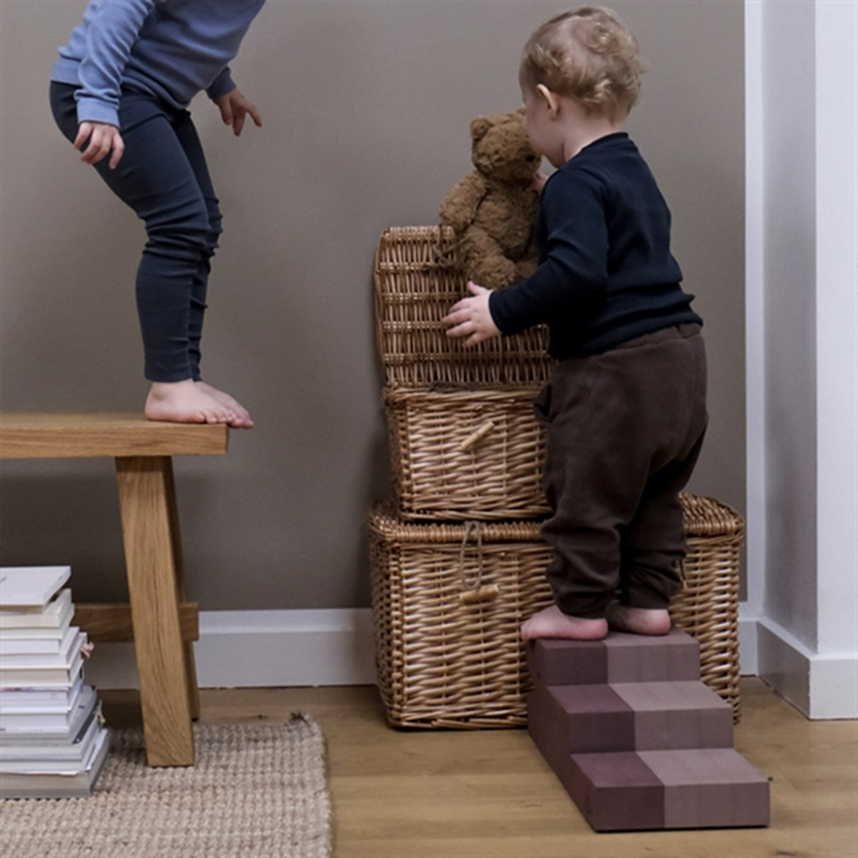 bObles Krokodille M 20 Vintage Rose