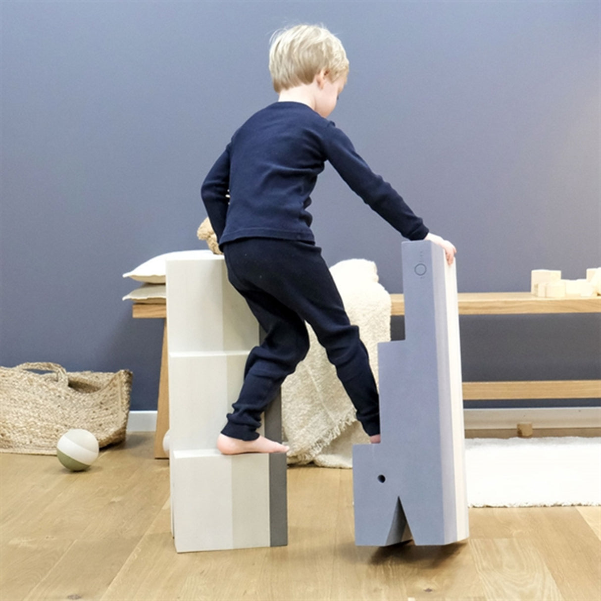 bObles Krokodil L24 Cloudy Blue