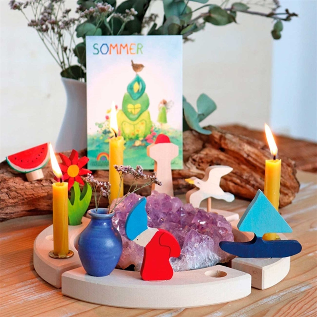 GRIMM´S Dekorativ Figur Sommer Dværg