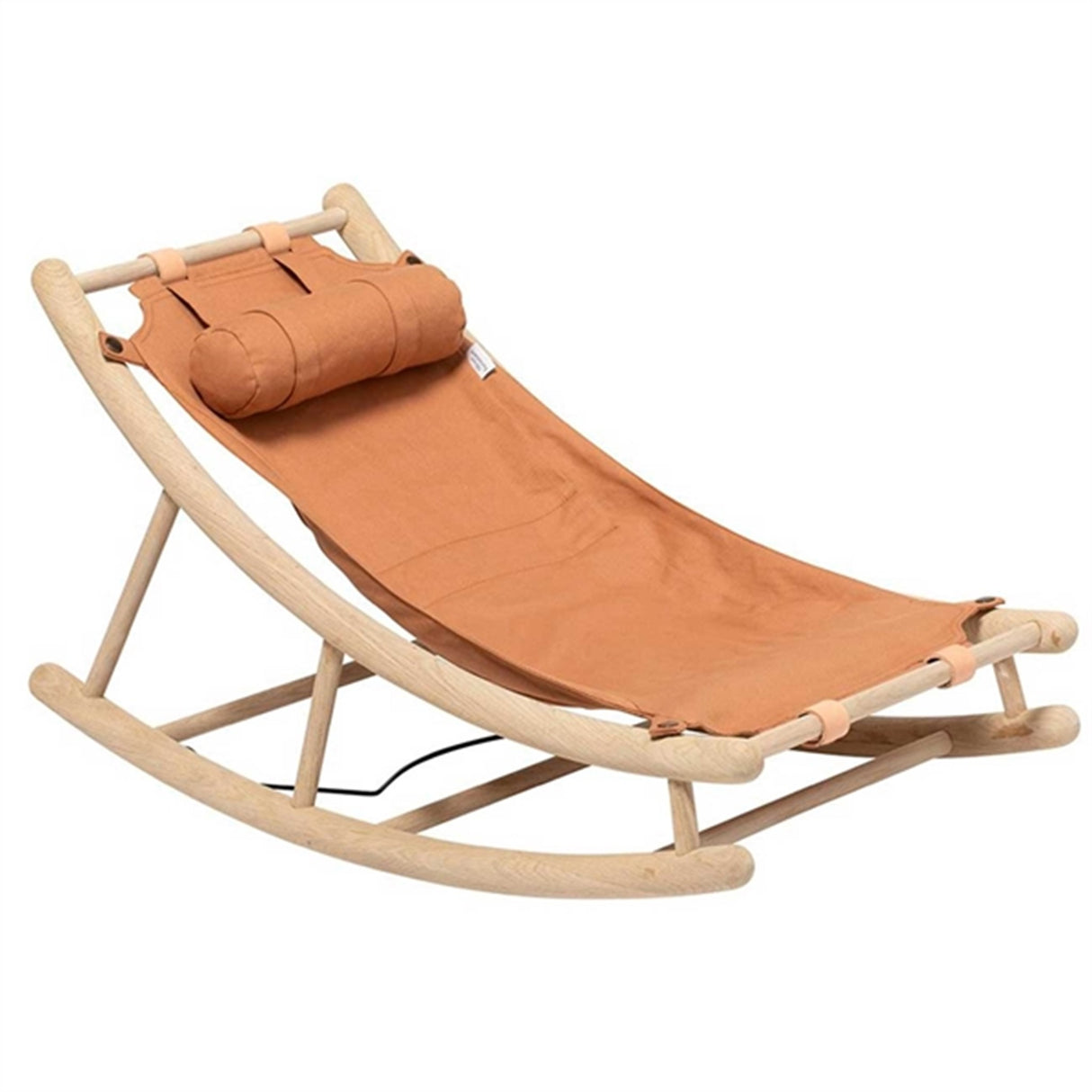 Oliver Furniture Wood Baby & Junior Gungstol Ägg/Karamel 3