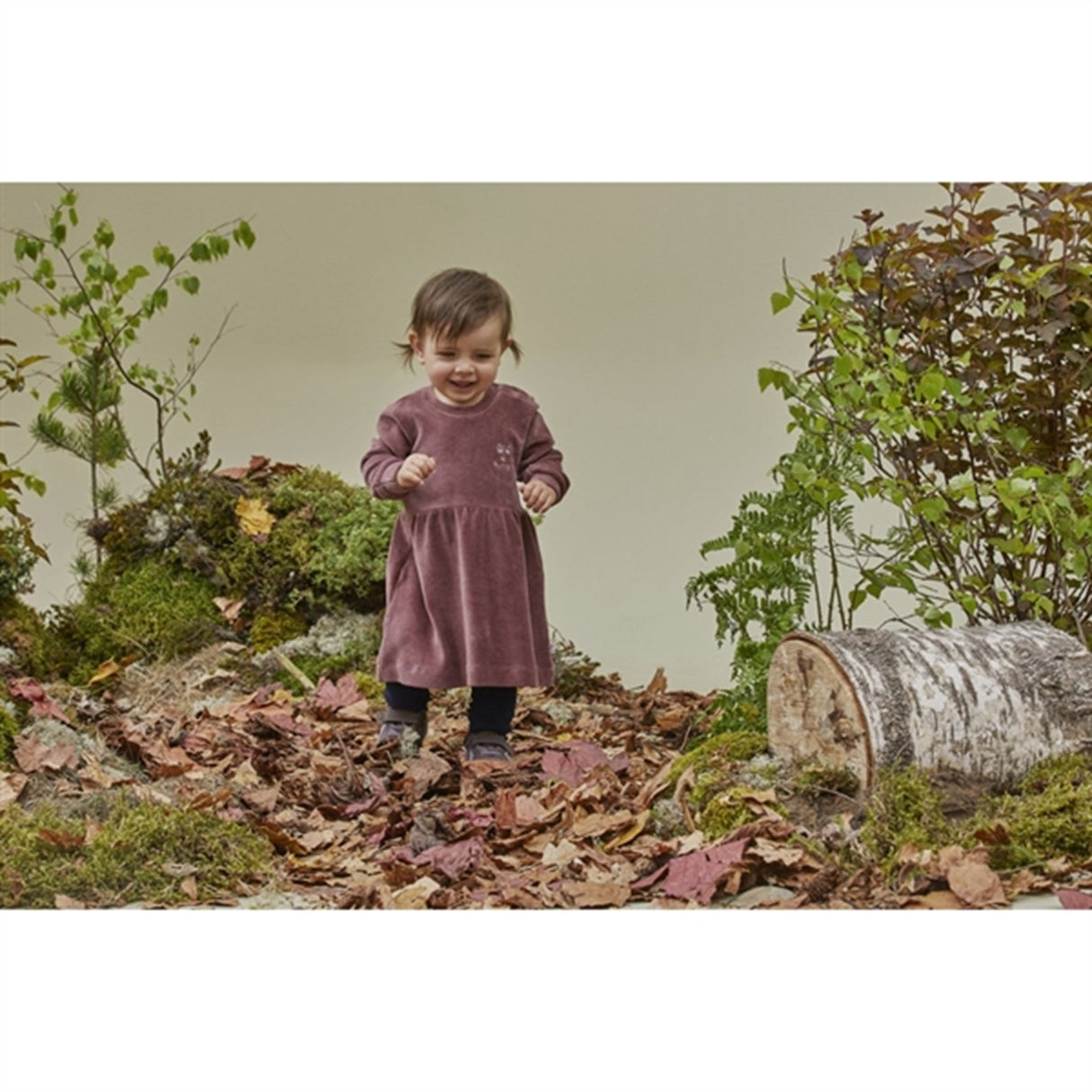 Hummel Rose Brown Cordy Klänning