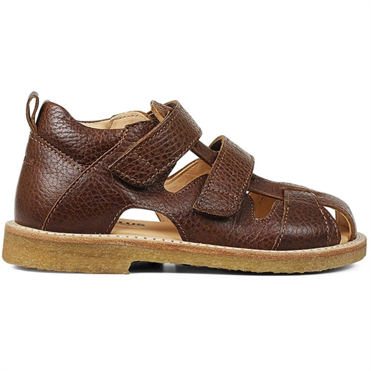 Angulus Sandal M. Kardborreband Mellan Brun