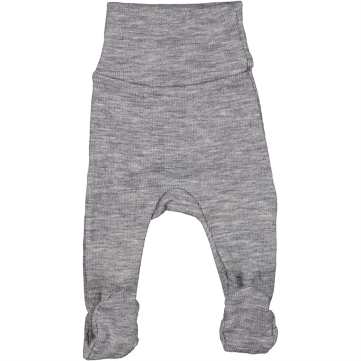 MarMar New Born Wool Rib Grey Melange Pixa Byxor