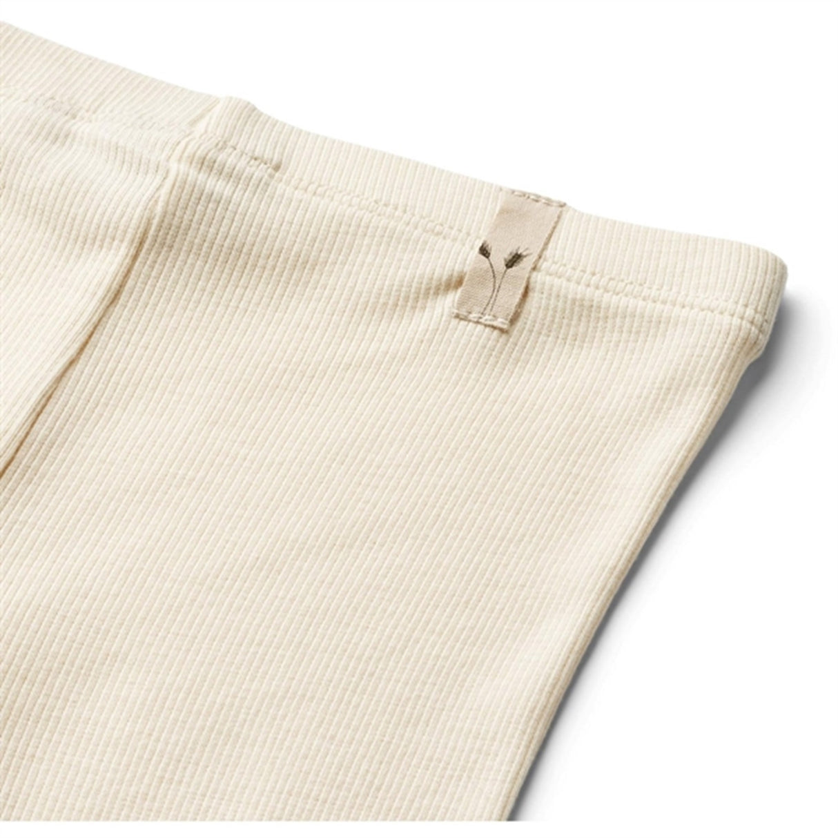 Wheat Cream Rib Shorts Sine