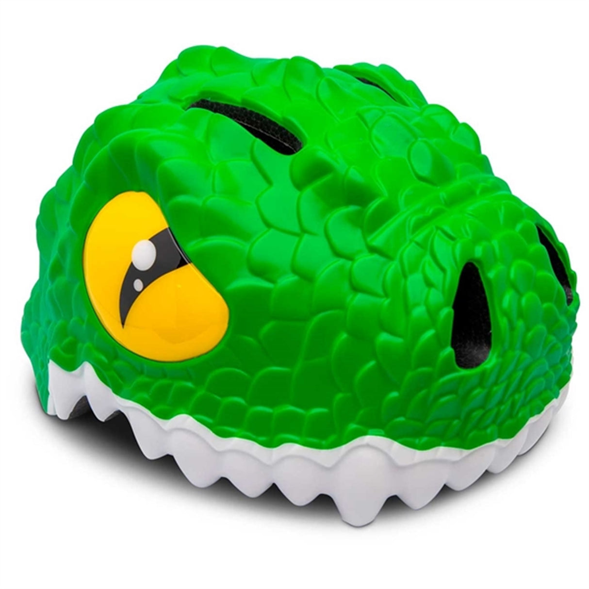 Crazy Safety Krodil Cykelhjälm Green