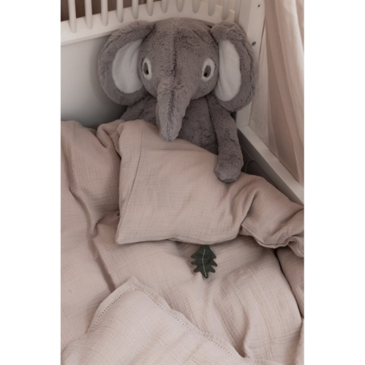 Sebra Sängkläder Musselin Seabreeze Beige