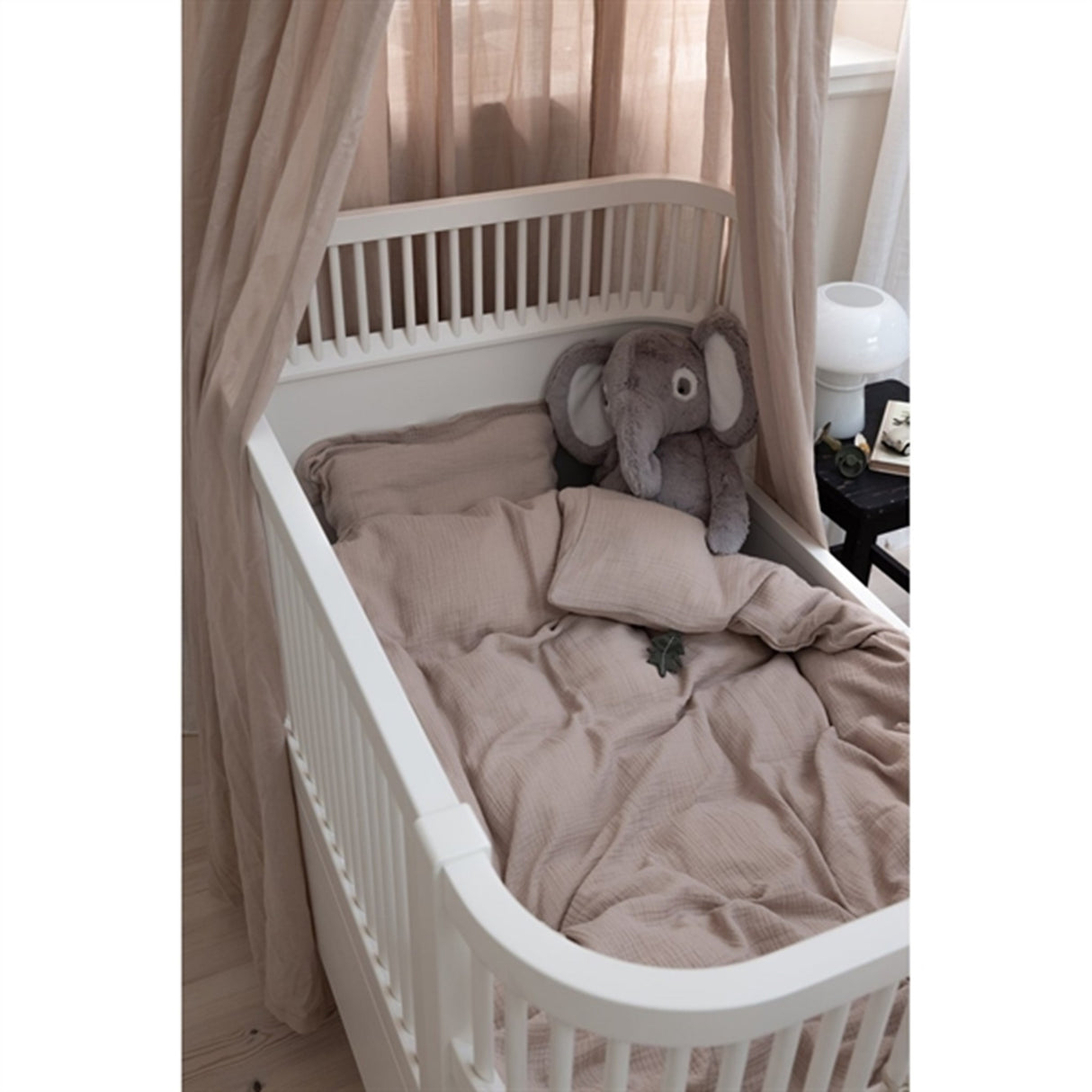 Sebra Sängkläder Musselin Seabreeze Beige