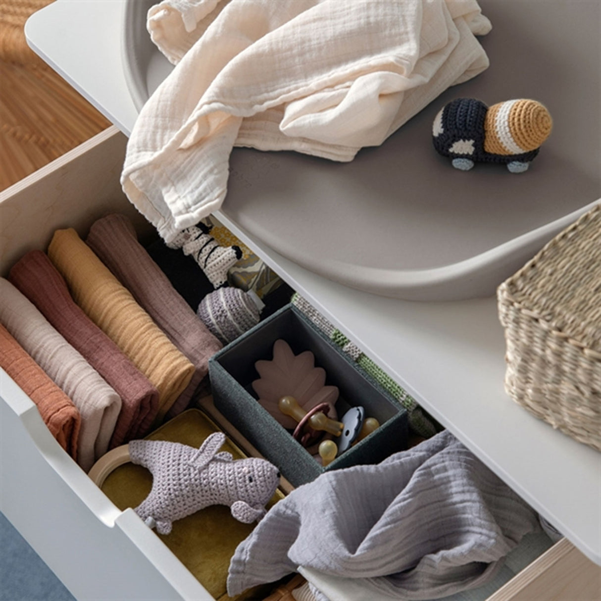 Sebra Skötbädd Jetty Beige