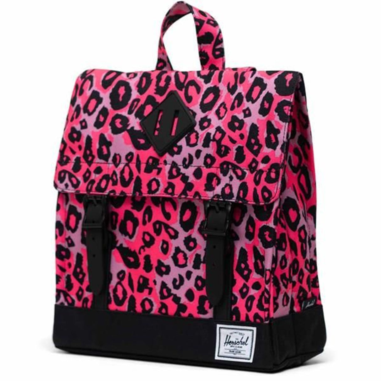 Herschel Survey Kids Ryggsäck Cheetah Camo Neon Pink/Black