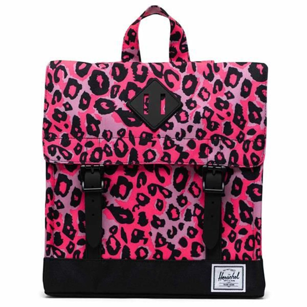 Herschel Survey Kids Ryggsäck Cheetah Camo Neon Pink/Black