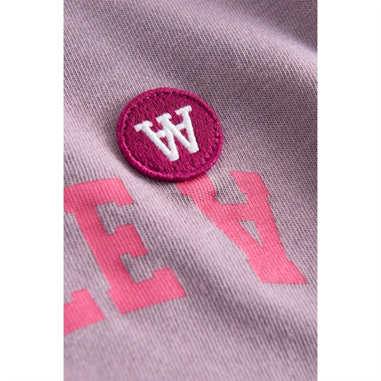 Wood Wood Light Amethyst Kim Arch Logo Tröja