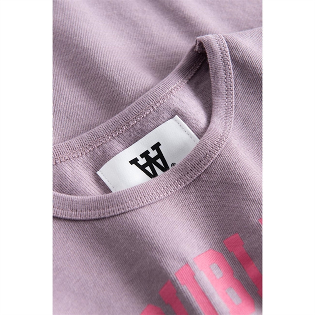 Wood Wood Light Amethyst Kim Arch Logo Tröja