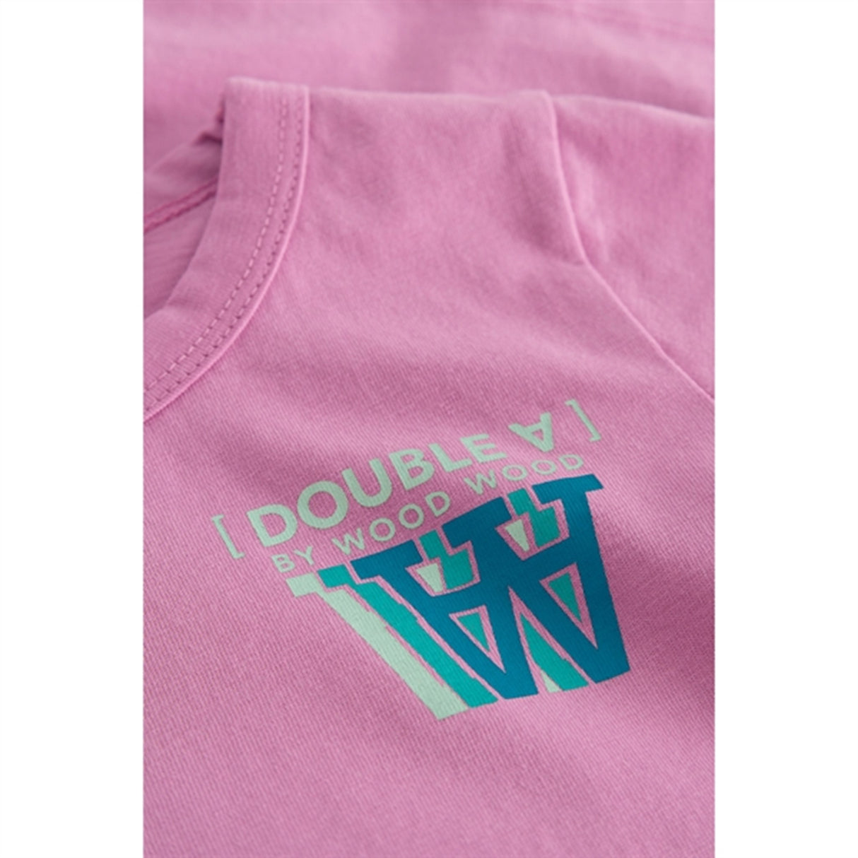 Wood Wood Rosy Lavender Kim Stackes Logo Tröja