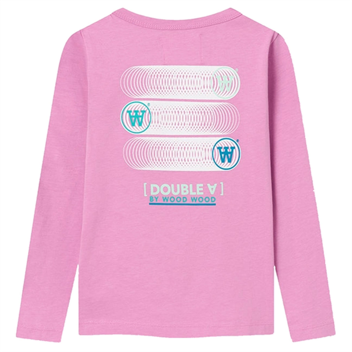 Wood Wood Rosy Lavender Kim Stackes Logo Tröja