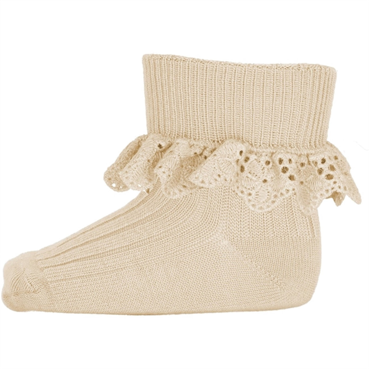 MP 59045 Lea Lace Strumpor Ecru