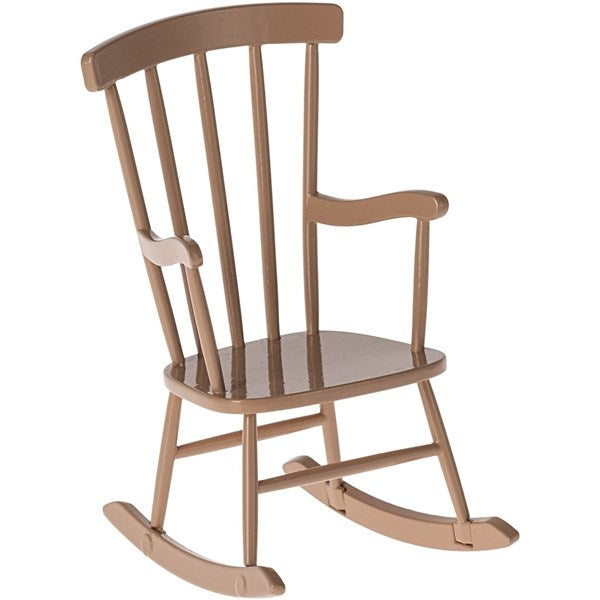 Maileg Rocking Chair, Mouse - Dark Powder
