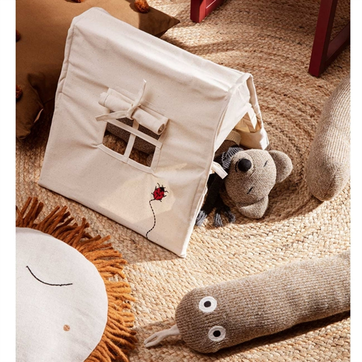 Ferm Living Mini Telt Nyckelpiga Natural