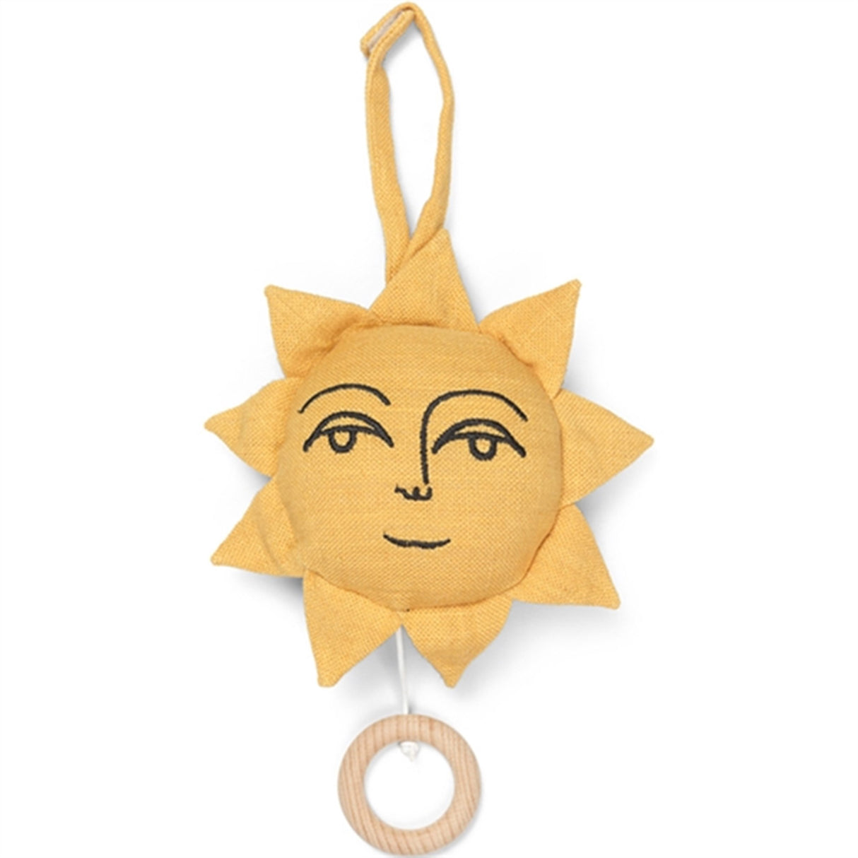 Ferm Living Sol Musik Mobil Yellow