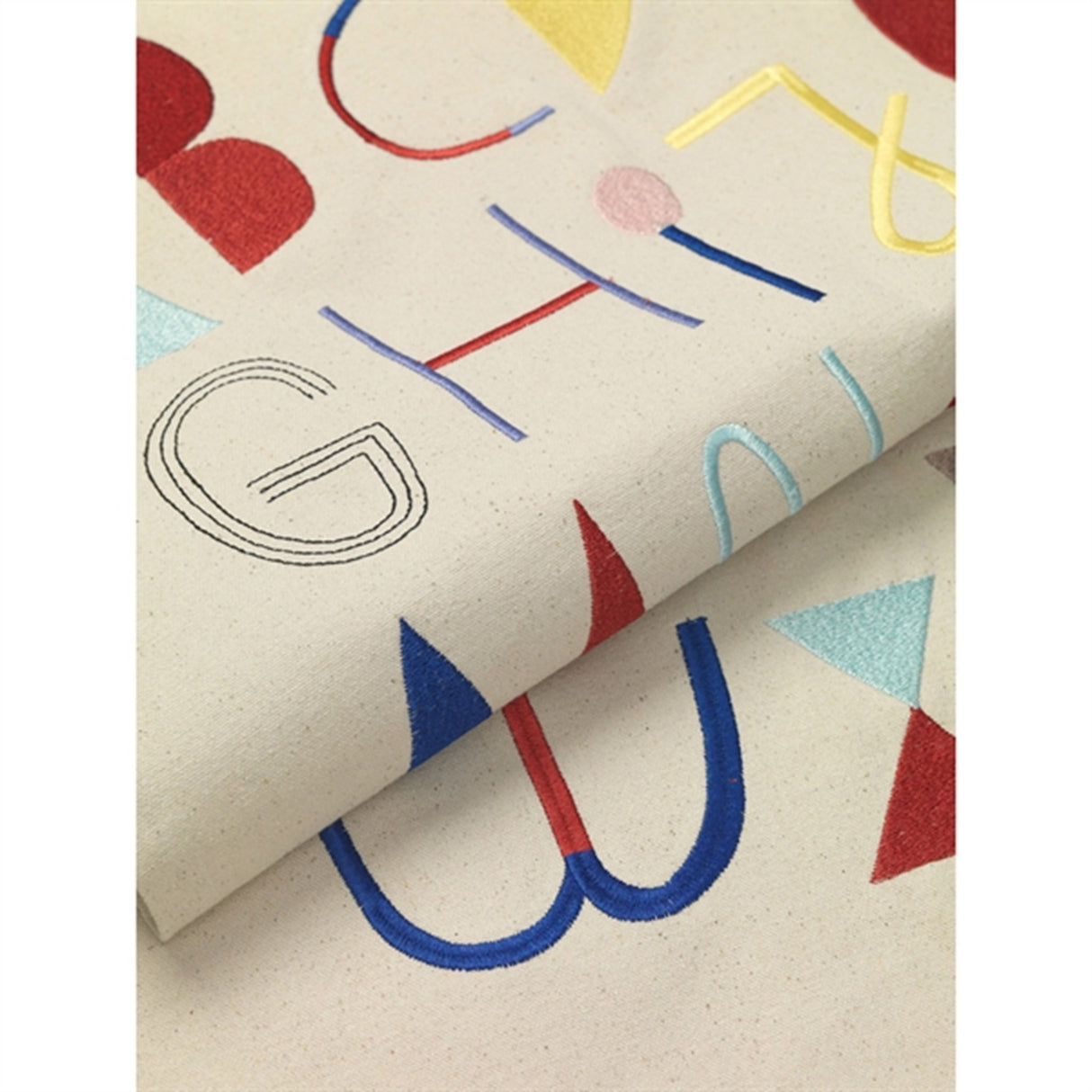 Ferm Living Alfabetet Tyg Affisch Off-White