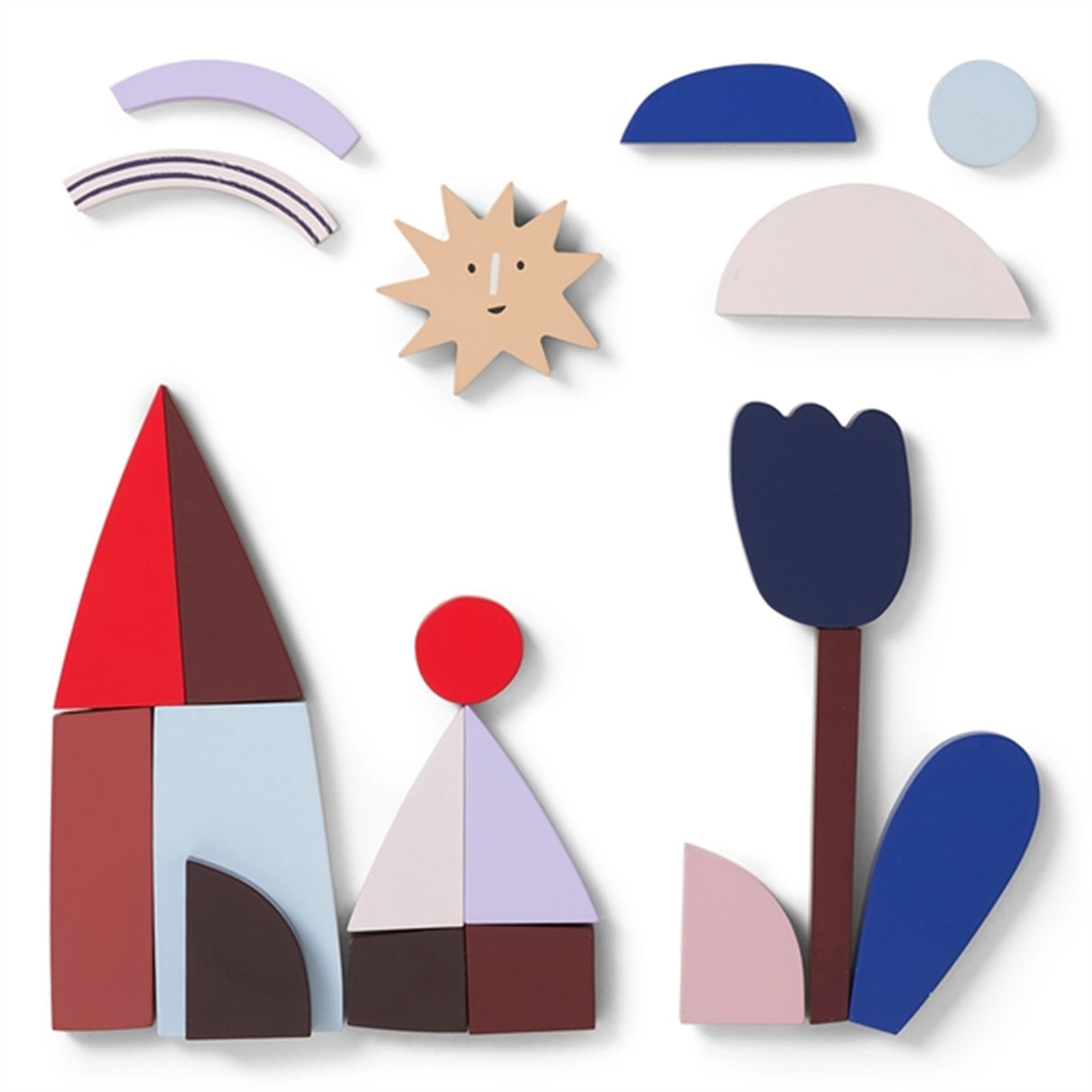 Ferm Living Frame Art Klossar Multi