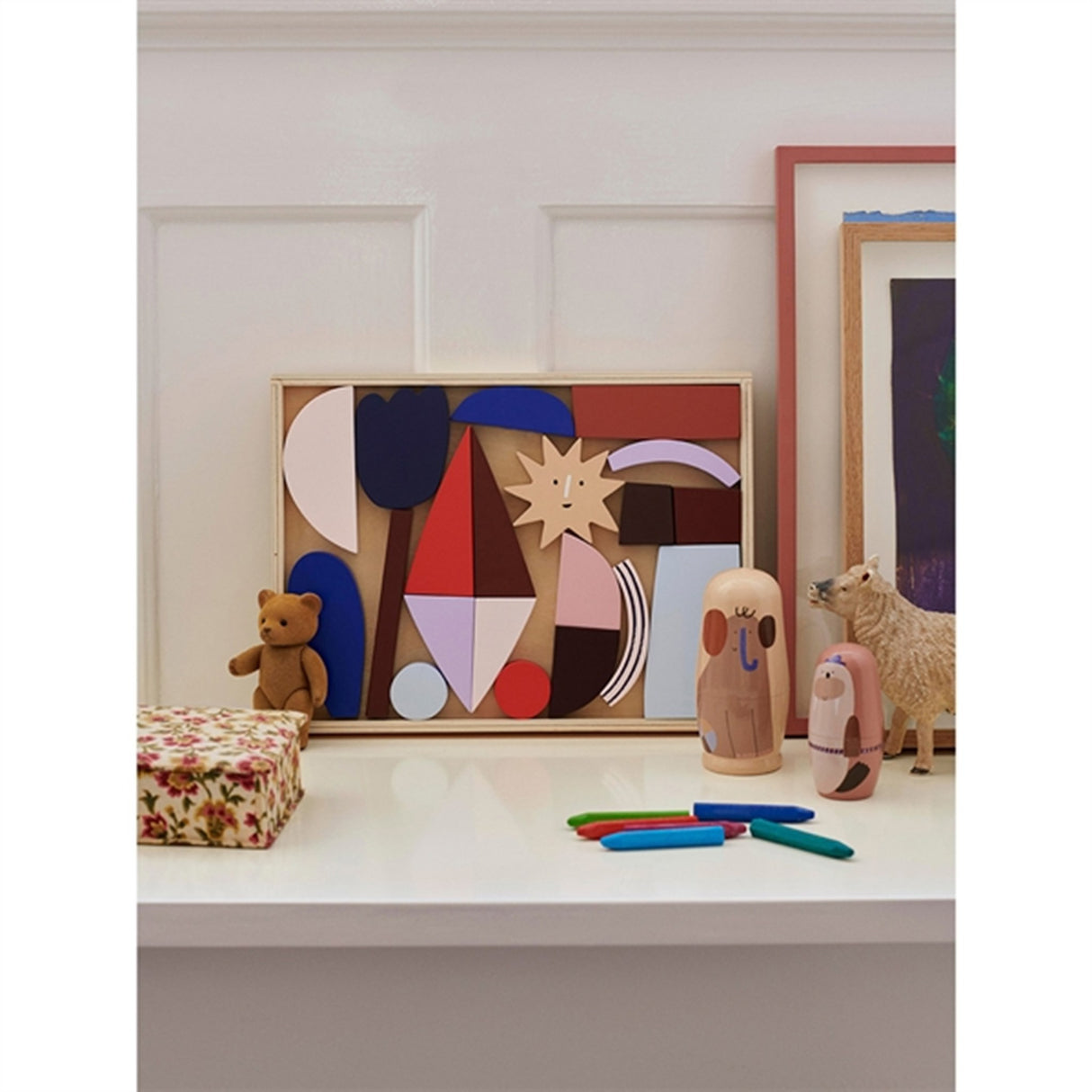 Ferm Living Frame Art Klossar Multi