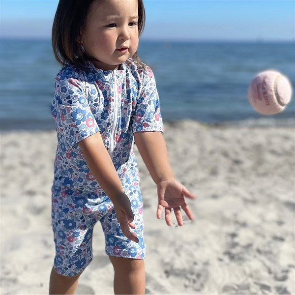 Petit Crabe Betsy B Natsu Onesies Liberty© fabric