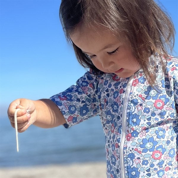 Petit Crabe Betsy B Natsu Onesies Liberty© fabric