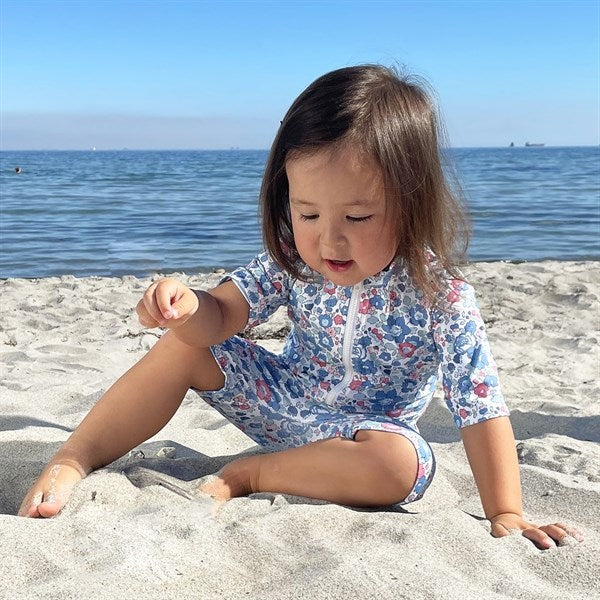 Petit Crabe Betsy B Natsu Onesies Liberty© fabric