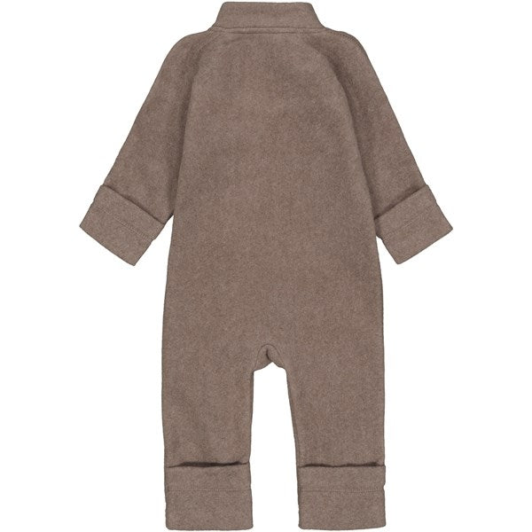 Mikk-Line Bomull Fleece Overall Melange Denver
