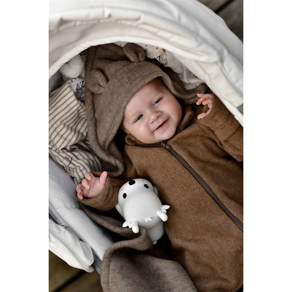 Mikk-Line Bomull Fleece Overall Melange Denver