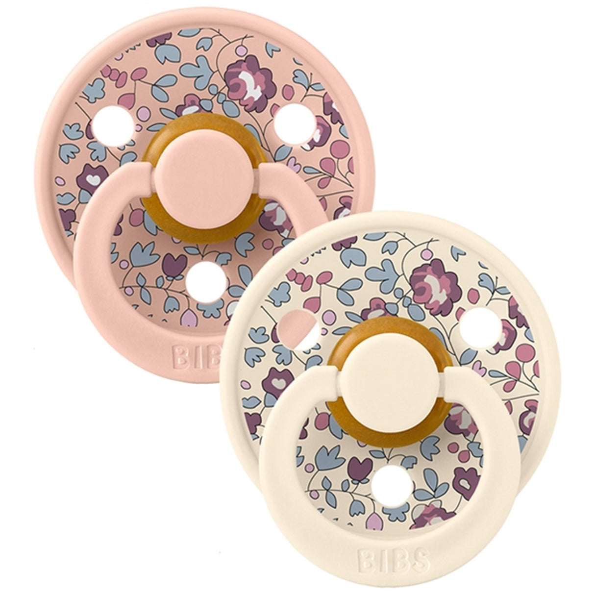 Bibs x Liberty Latex Nappar 2-pack Eloise Blush Mix
