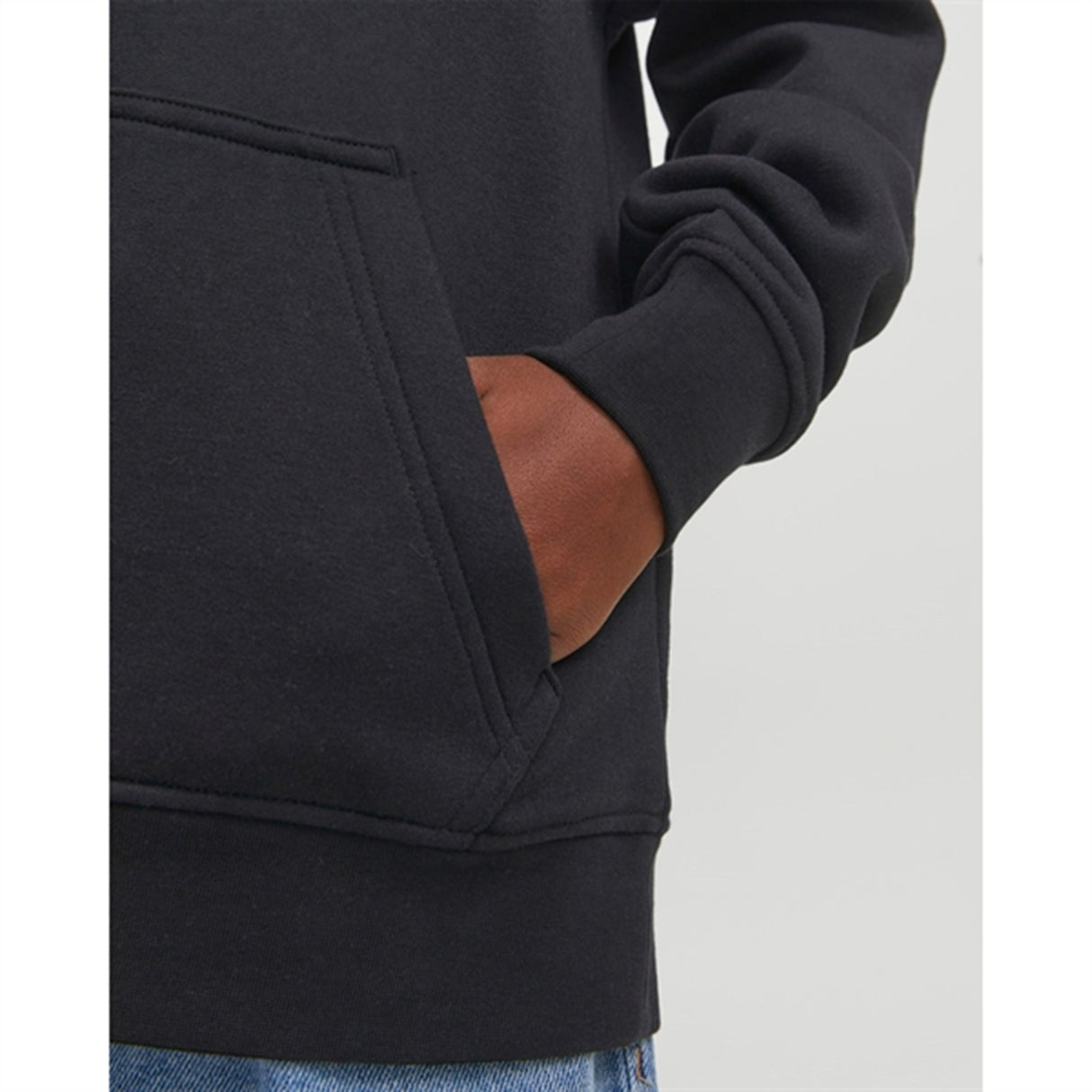 Jack & Jones Junior Black Vesterbro Sweat Hoodies Noos