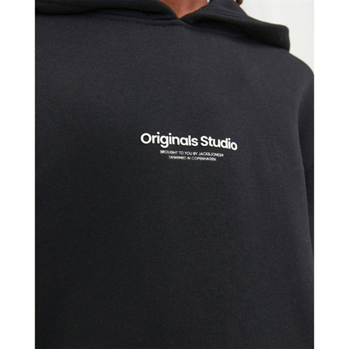 Jack & Jones Junior Black Vesterbro Sweat Hoodies Noos